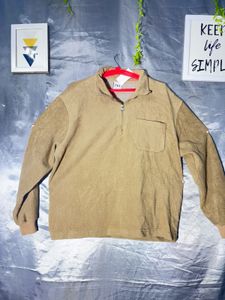 Zara Fleece Quarter Zip Sweatshirt