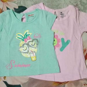 Girls T-Shirt Set - Summer Fun