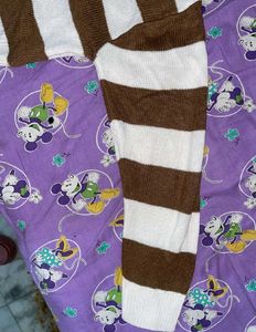 ZARA Cozy Striped Knit Sweater