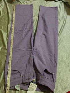 Lavender Wide Leg Trousers
