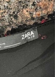 SALE ⭐ ZARA Sequin Red Black Leopard Print Dress