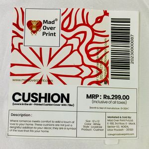 Cushion Cover With Filler