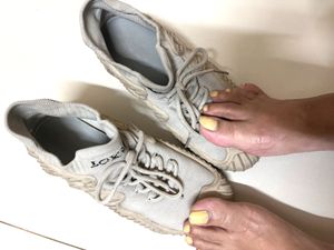Mostly Used Comfortable Cream Sneakers