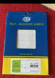 396 Self-Adhesive Labels