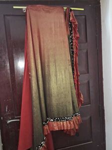 Ready to wear lycra Saree with Sequin Blouse
