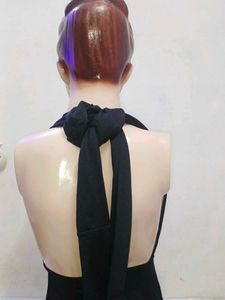 (200)Black One Piece Swimsuit