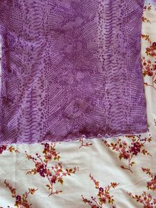 Purple Patterned Top