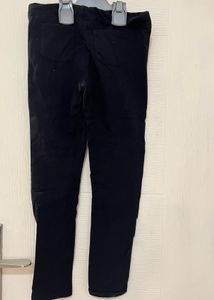 H&M Black Trousers UK 9-10