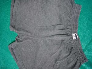 Comfortable Grey Lounge Shorts