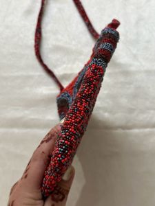 Beaded Crossbody Bag