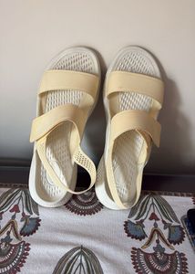 Comfortable White CROCS Sandals