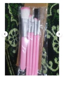 Pink Makeup Brush Set