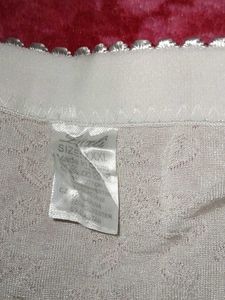 XXXL Vintage White High-Waisted Panties
