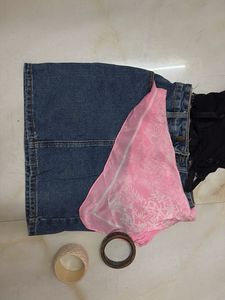 Classic Denim Mini Skirt