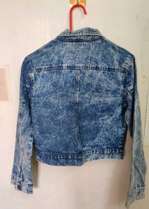 Acid Wash Denim Jacket