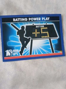 Cricket attax batting powerplay and run boost