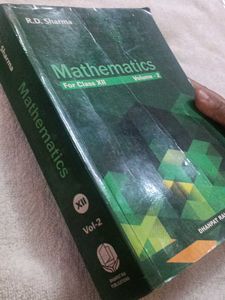 R.D. Sharma Mathematics for Class XII Volume 2