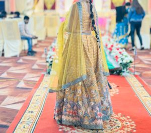 Elegant Yellow Lehenga Choli Set