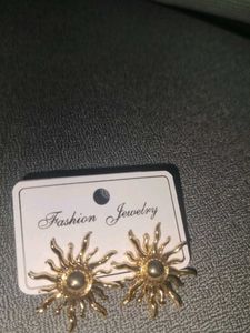 Sunburst Earrings - Unique Statement Jewelry