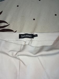 White Flared Pants 🤍