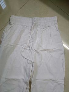 Comfortable White Palazzo Pants