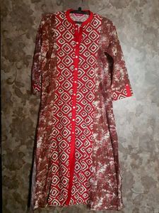 Pure Cotton Long Kurti