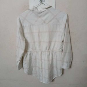 Checkered Button-Up Shirt