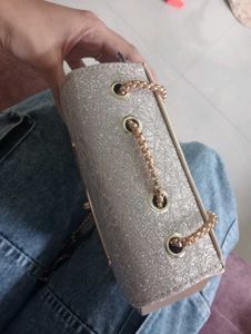 30rs Delivery Discount 🎉Golden Glitter  Purse