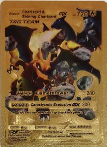 RARE CHARIZARD Card(Golden)