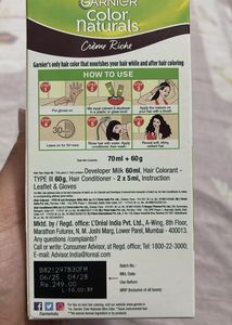 Garnier Colour naturals