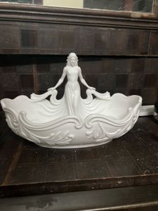 Goddess Figural Bowl Vanity Catchall
