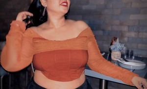 Ruched Bustier Long Sleeve Top