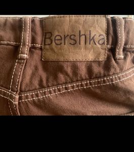 Brown Wide Leg Jeans