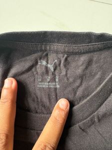 Puma Black Graphic T-Shirt