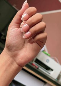 pressons nail 💅🏻 super hyper realistic