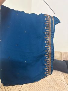 Elegant Teal Embroidered Kurta