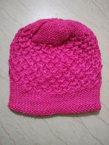 Woolen Winter Cap For Women 1 Pcs