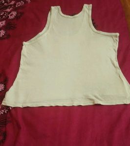 Striped Navy Blue Vest (baniyan) For Kids Used