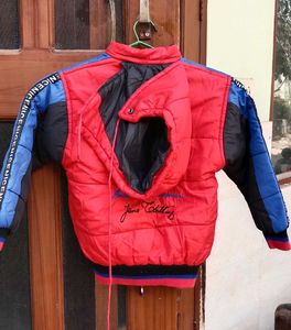 Boys Red Padded Jacket