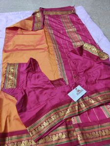 Handloom kanchi silk cotton saree
