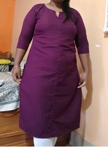 Elegant Purple Kurti