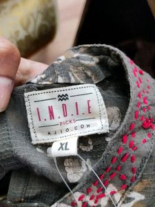 Grey Printed Top (Women's)