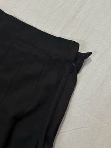 Pleated Black Skirt