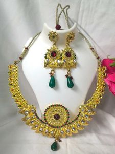 Exquisite Gold Plated Necklace Set