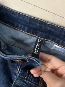 Dark Blue Bootcut Jeans