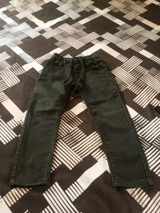 4 to5 years kids Branded Black Denim Jeans