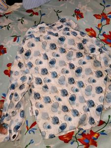 Cute Patterned Baby Shirt