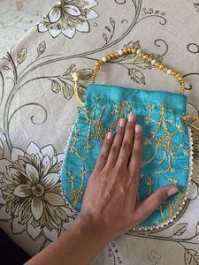 Exquisite Beaded Potli Bag