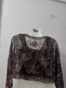 ✨Embellished Net 200s core sequin Jacket✨