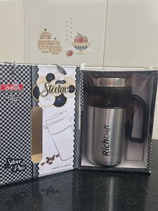 New-Richcraft Silver Plus Insulated Steel Flask